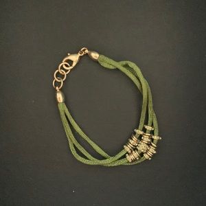 Banana Republic silk woven bracelet